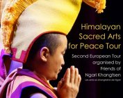 Himalayan Sacred Arts for Peace Tour Poster